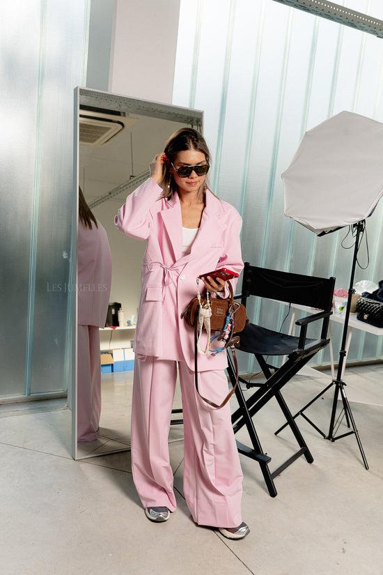 Les Jumelles Giselle Blazer Candy Pink