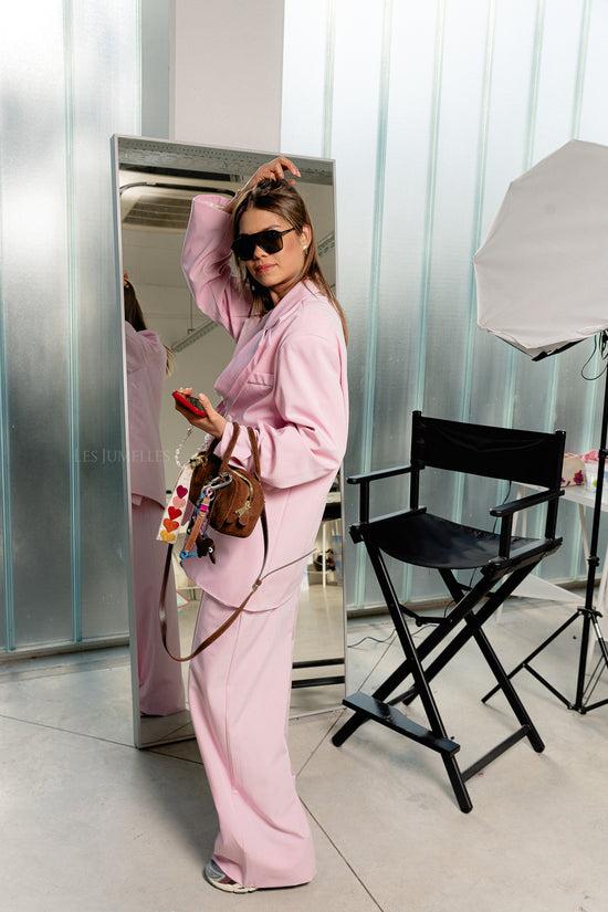 Les Jumelles Giselle Blazer Candy Pink