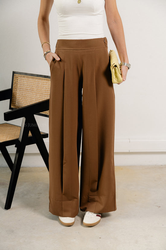 Les Jumelles Giselle Pants Brown