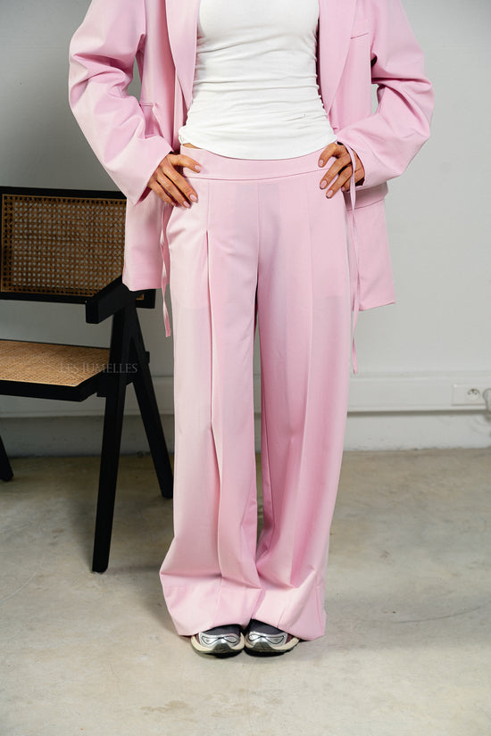 les jumelles Giselle pants candy pink