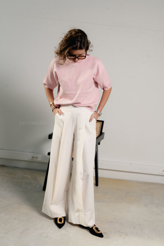 Les Jumelles Giselle Pants Ecru
