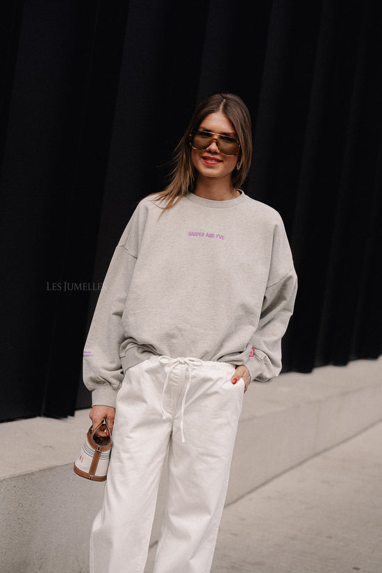 Les Jumelles Guiltylist Sweater Grey Melange