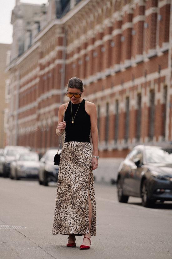 les jumelles GZLeelo HW skirt light leopard