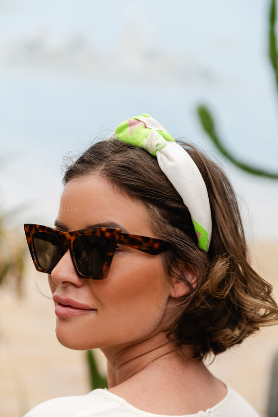 Les Jumelles Hairbrace 3G Green/fuchsia