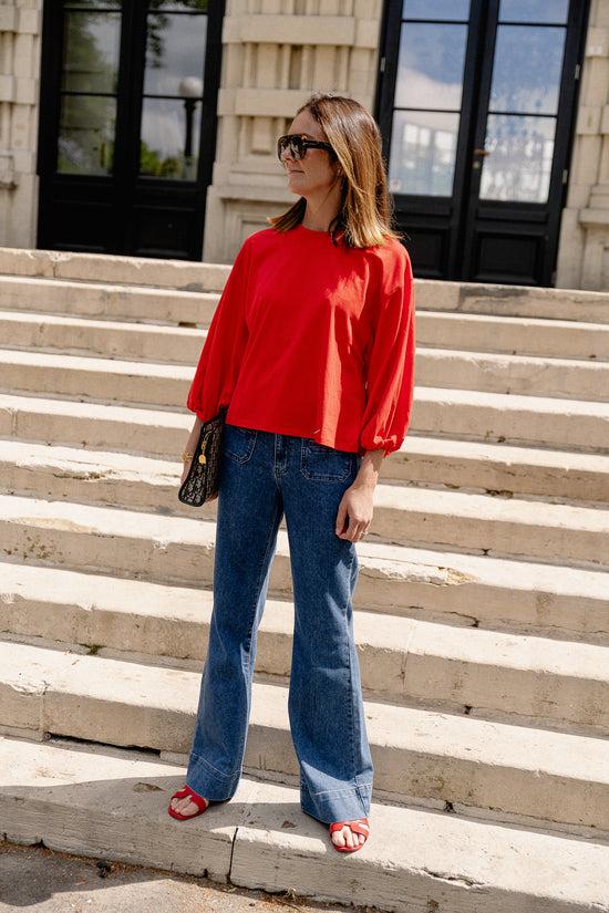 Les Jumelles Invana T-shirt High Risk Rood