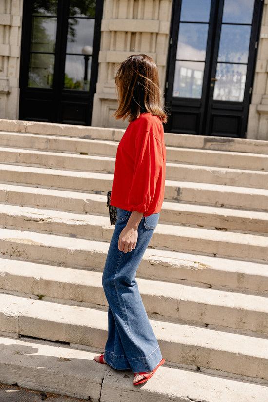 Les Jumelles Invana T-shirt High Risk Rood