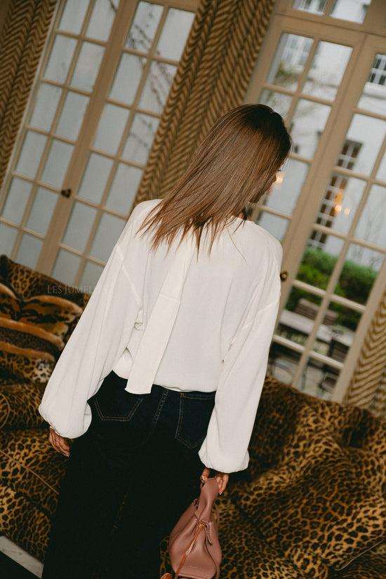 Les Jumelles Irisblouse Gardenia