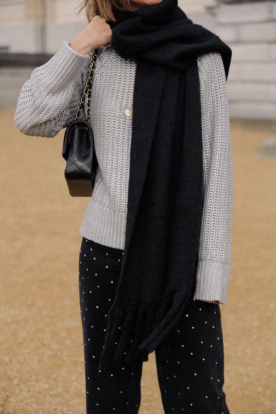 les jumelles Isra sjaal zwart