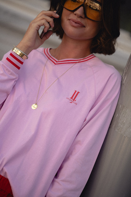 Les Jumelles Ivy Rugby Shirt Fondant Pink