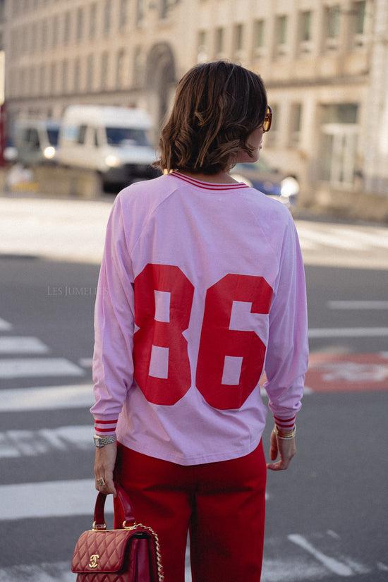 Les Jumelles Ivy Rugby Shirt Fondant Pink
