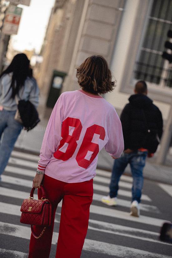 Les Jumelles Ivy Rugby Shirt Fondant Pink