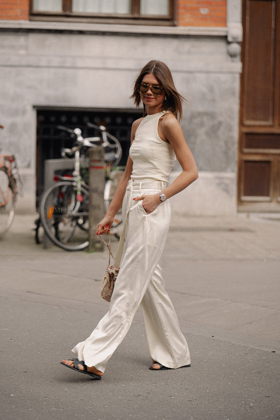 Les Jumelles Jicky Trousers Off White