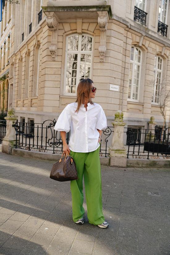 Les Jumelles Jocelyne Trousers Forest Green