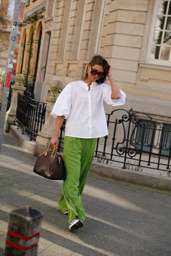 Les Jumelles Jocelyne Trousers Forest Green