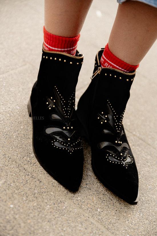 les jumelles JosephineSW boot black