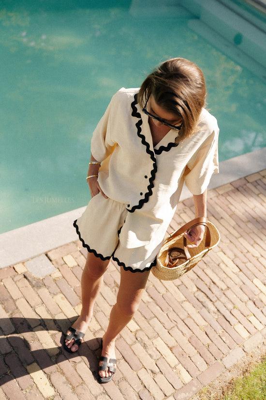 Les Jumelles Juliana Shorts Gebleekt Zand