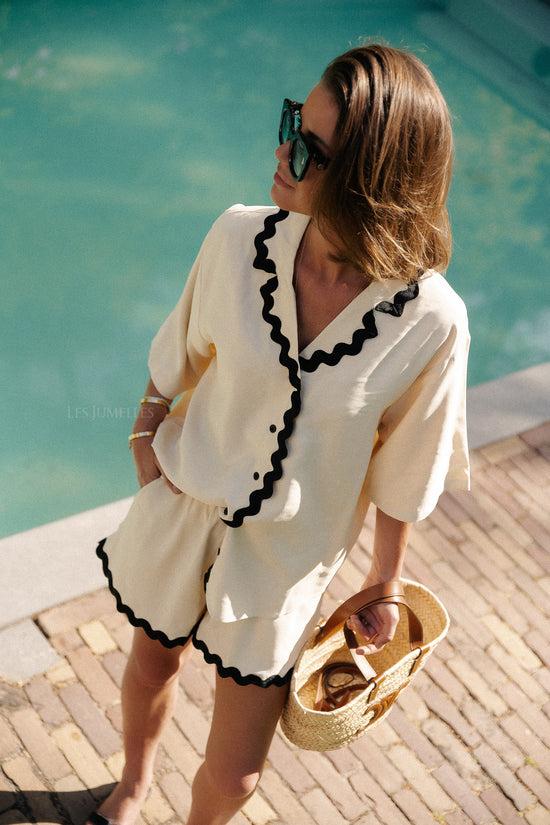 Les Jumelles Juliana Shorts Gebleekt Zand