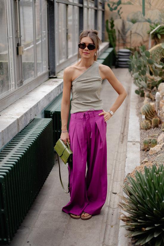 Les Jumelles Julio Broek Magenta