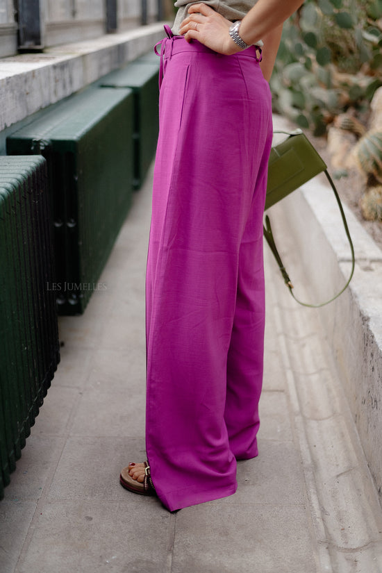 Les Jumelles Julio Broek Magenta