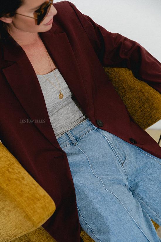 Les Jumelles Kainoa Blazer Decadent Chocolade