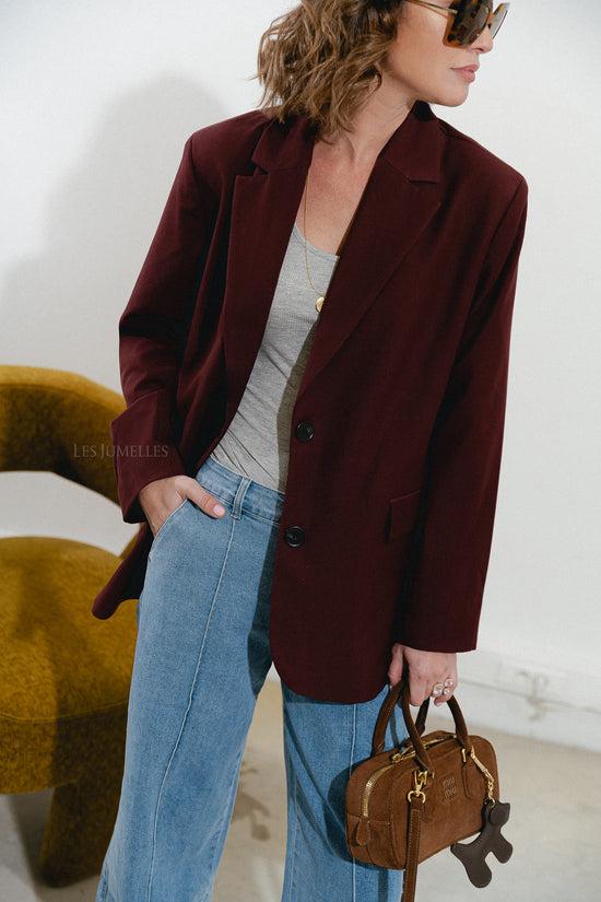 Les Jumelles Kainoa Blazer Decadent Chocolade