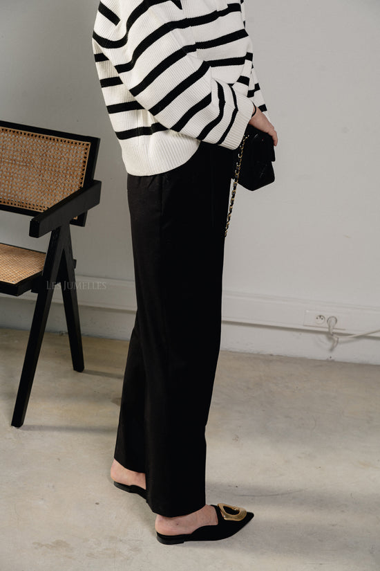 Les Jumelles Kaj Trousers Black