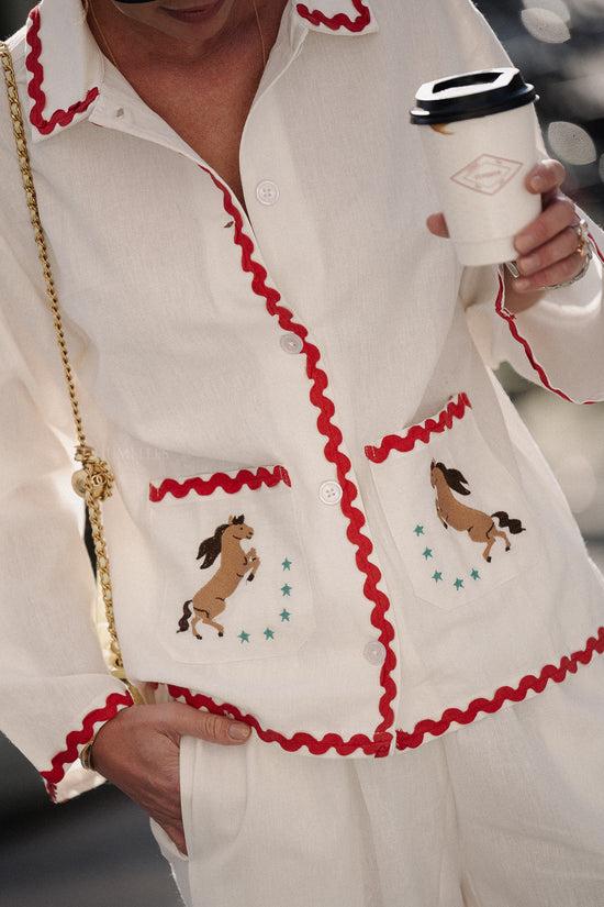 Les Jumelles Laurence Blouse Off White