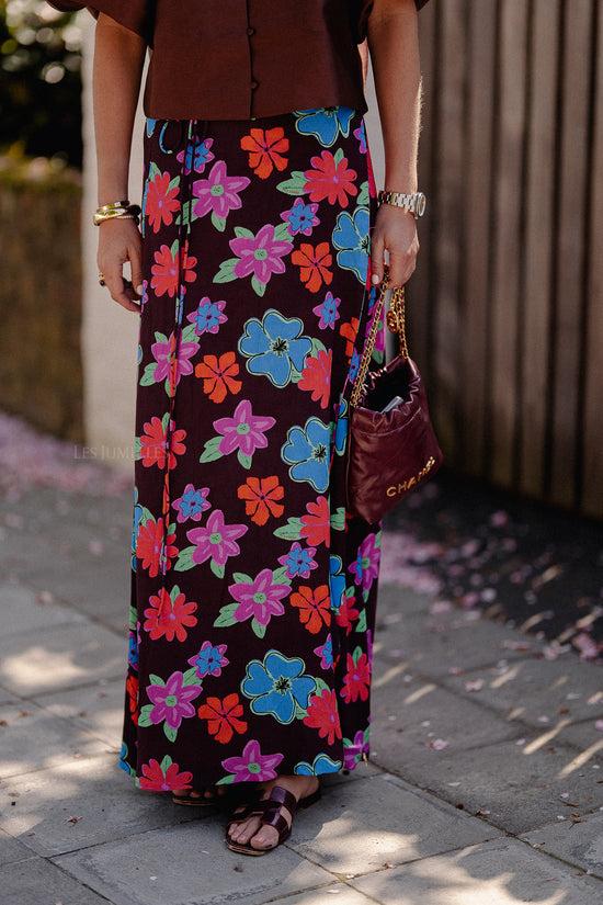 Les Jumelles Lea Skirt Mystic Flower