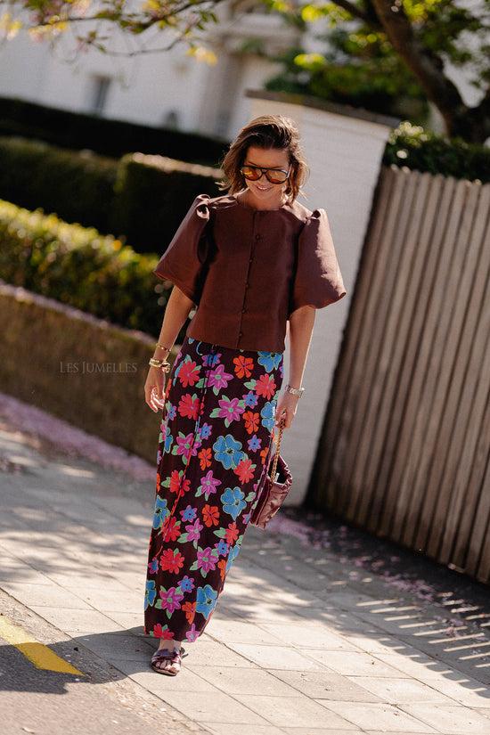 Les Jumelles Lea Skirt Mystic Flower