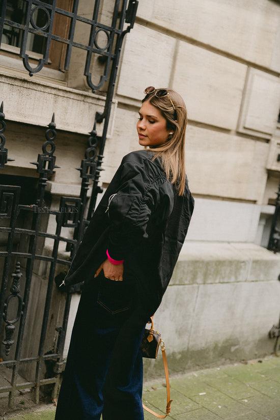 Les Jumelles Leah Bomberjack Zwart