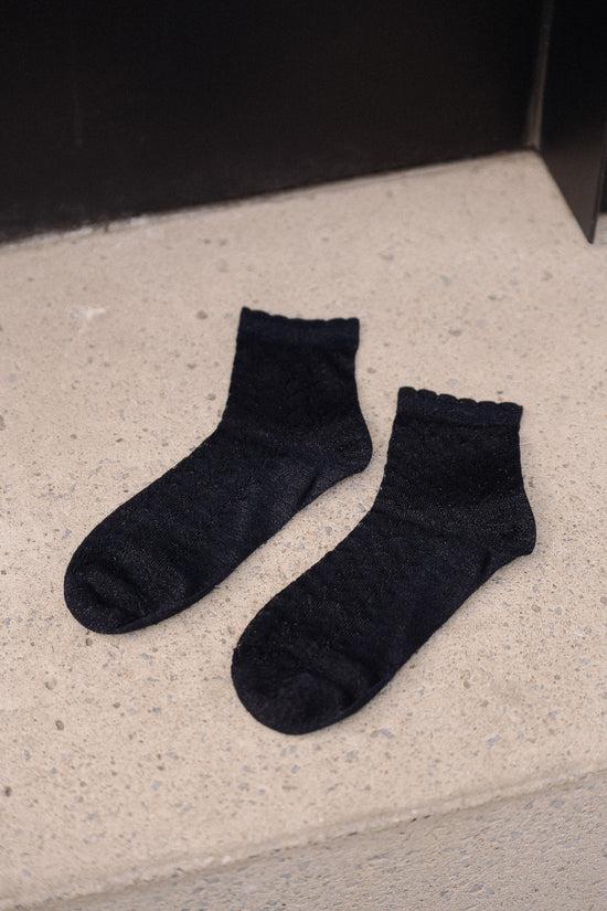 Les Jumelles Leomy Cotta Short Sock Navy Blazer