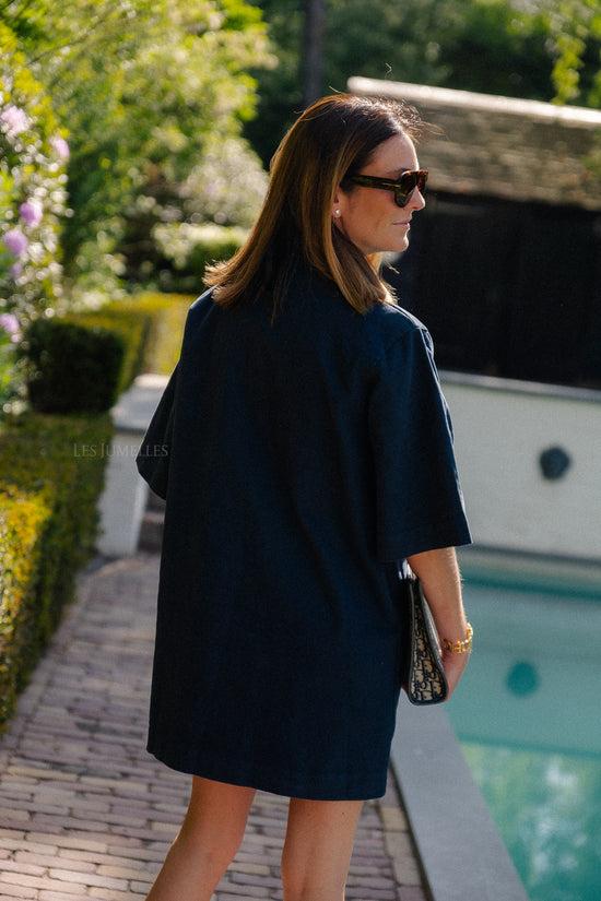 Les Jumelles Leonie Jurk Marineblauw