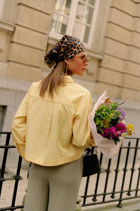 Les Jumelles Leopa Cotta Sjaal