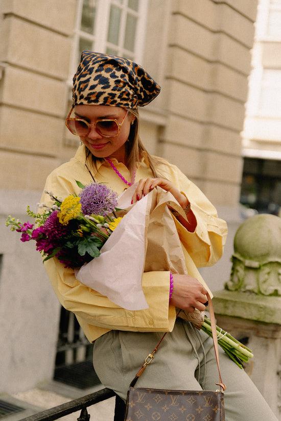 les jumelles Leopa Cotta sjaal