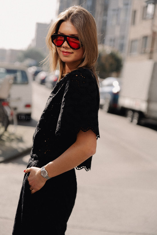 les jumelles Liam blouse black