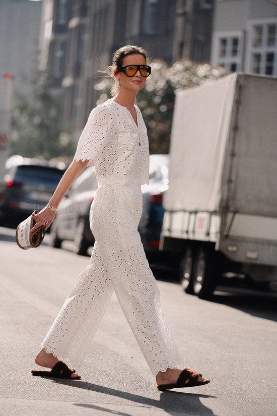 Les Jumelles Liam Blouse White