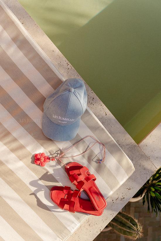 les jumelles LJ pet denimblauw