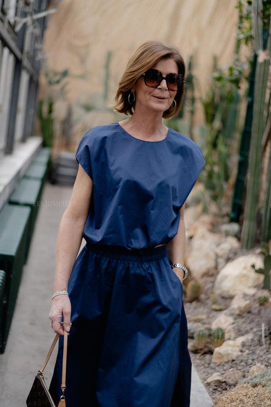 Les Jumelles Loki Blouse Navy