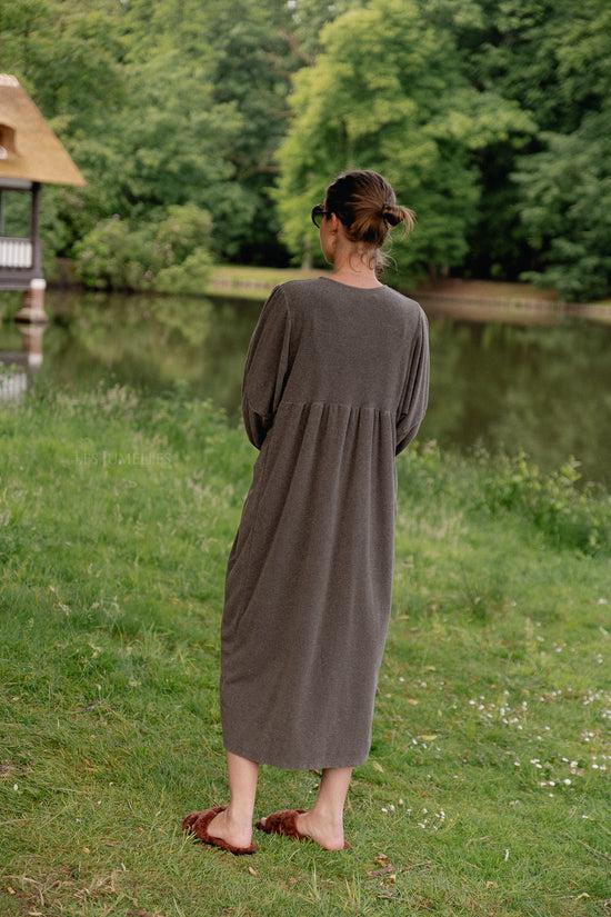 Les Jumelles Louise Badstofjurk Chocoladebruin