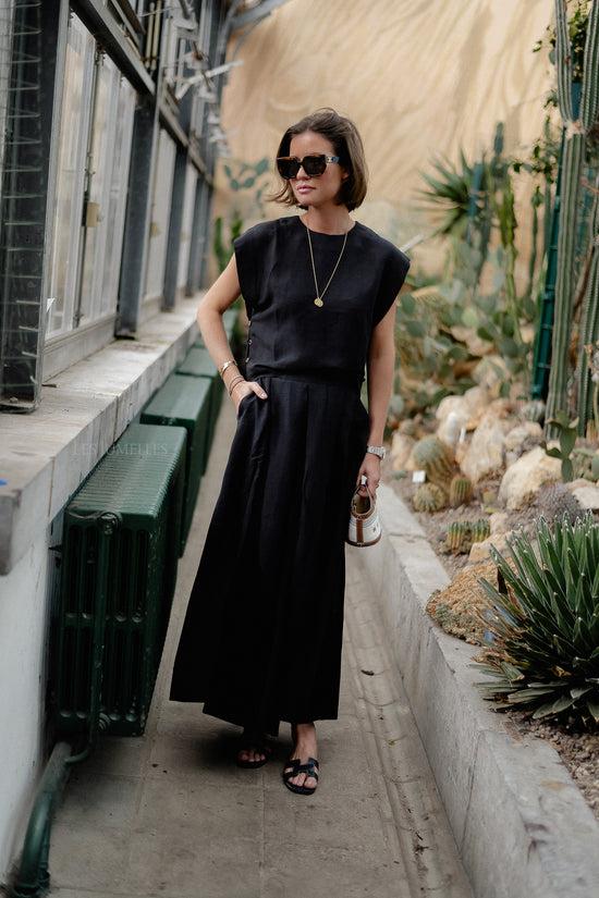 Les Jumelles Loyalty Long Skirt Black