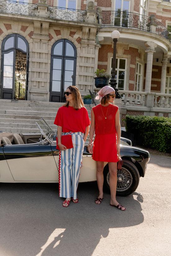 Les Jumelles Lucrezia Rok High Risk Rood