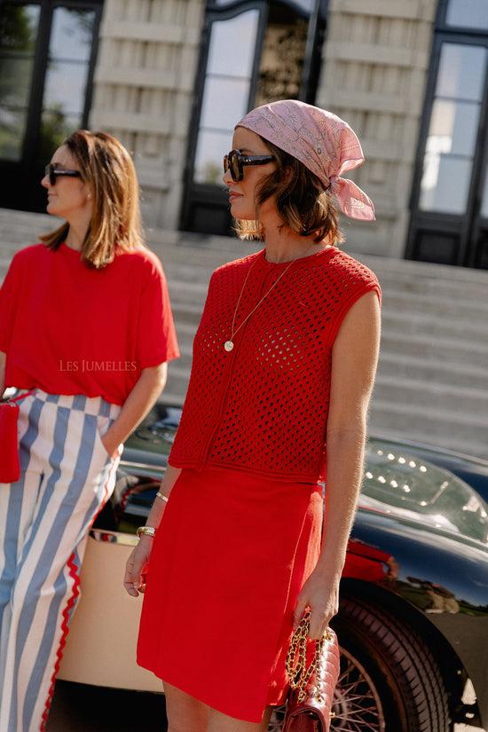 Les Jumelles Lucrezia Rok High Risk Rood