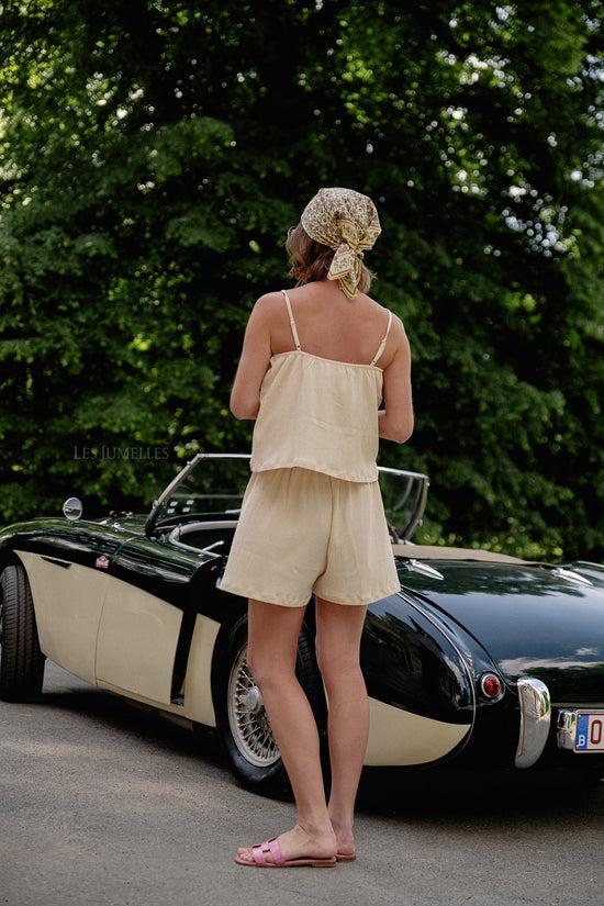 Les Jumelles Mara Shorts Gebleekt Zand