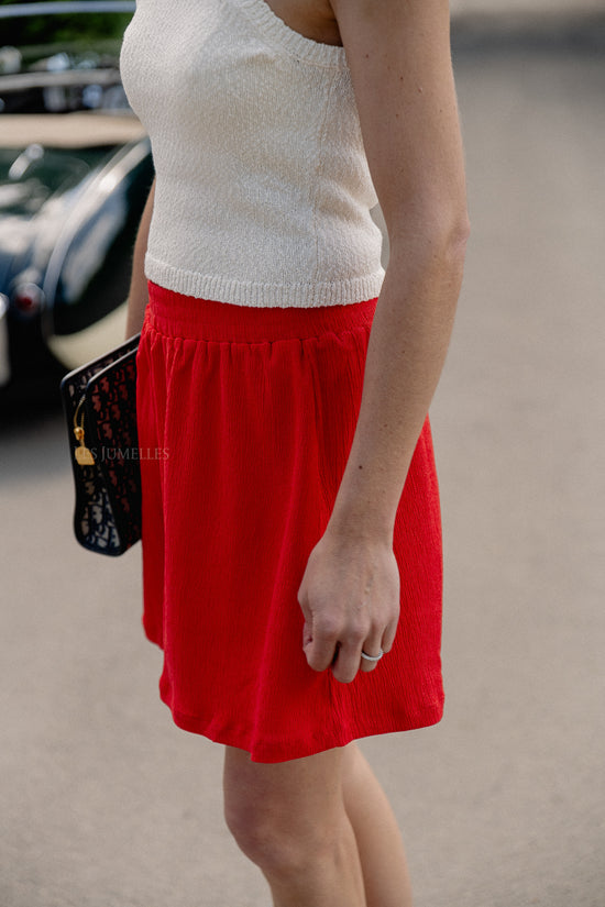 Les Jumelles Mara Shorts High Risk Rood