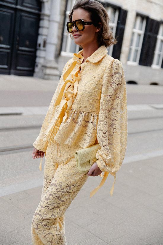 les jumelles Maral longsleeve golden haze