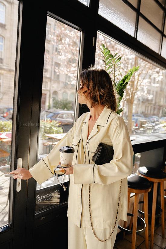 Les Jumelles Mila PJ Blouse Almond Oil