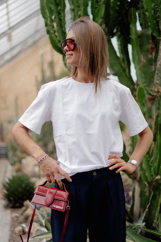 Les Jumelles Milly T-shirt Optic White