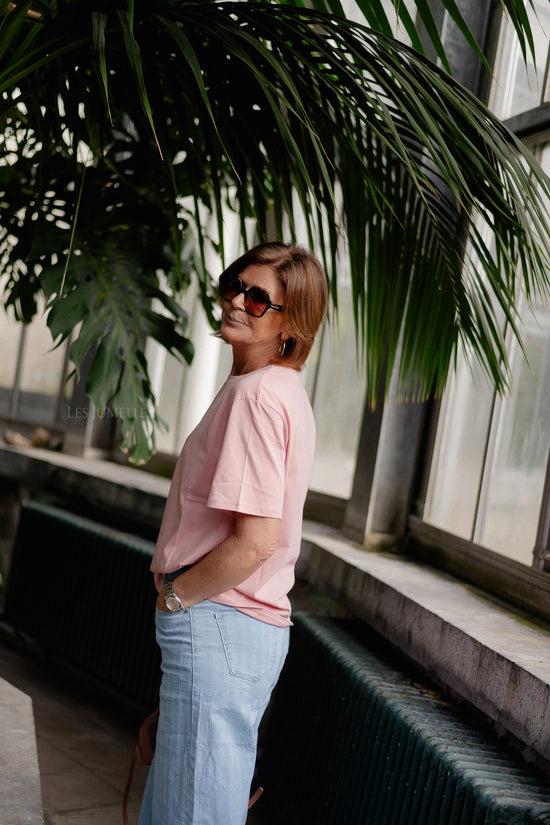 Les Jumelles Milly T-shirt Sea Pink