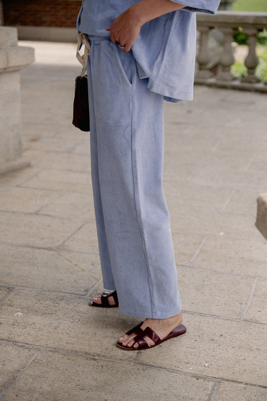 Les Jumelles Naram Broek Lavendelblauw