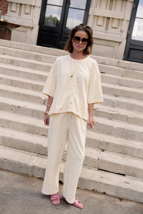 Les Jumelles Naram Broek Vanille